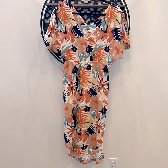 🦩 Roxy Flamingo Shades Midi Dress - Picture 6 of 8